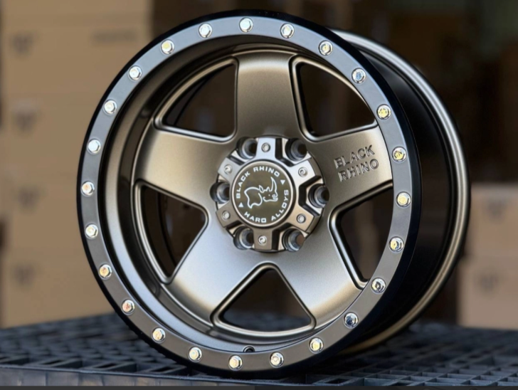 Литые диски Black Rhino 17, 6x139.7, MATTE BRONZE BLACK LIP (ET: -10, DIA: 110.1, W: 9)