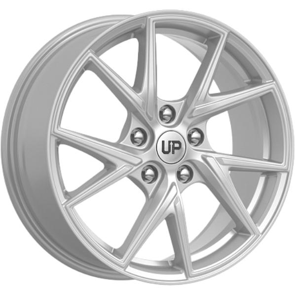WUP UP105 7x17 5*114.3 ET40 DIA66.1 Silver Classic Литой