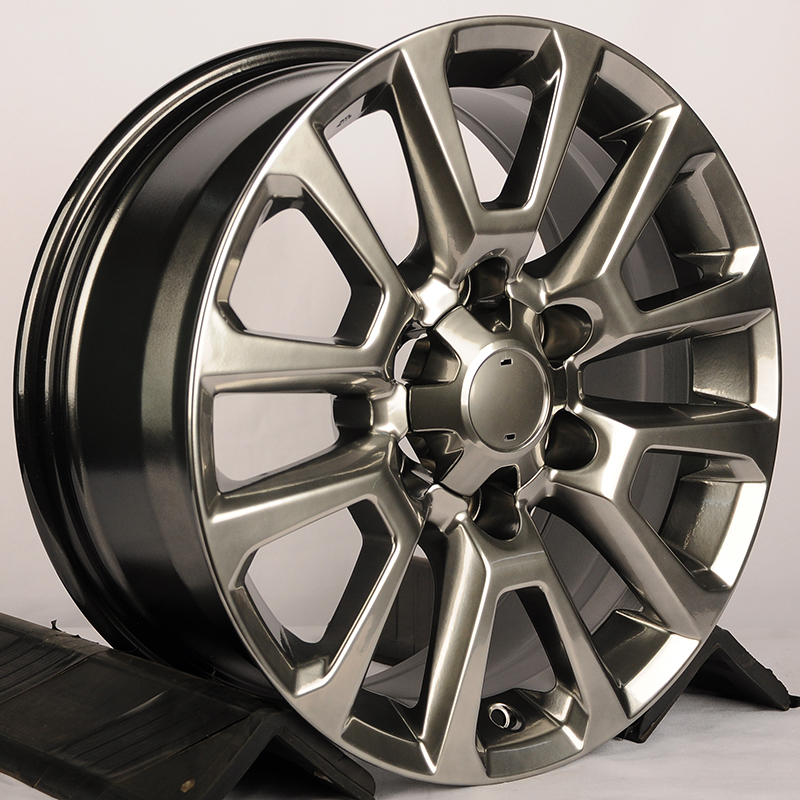 Диски Anzoo H843F 7.5x17/6x139.7 D106.1 ET25 Hyper Black (Пресс-шайба)