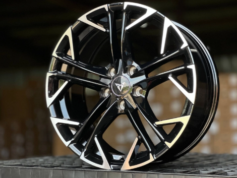 Литые диски Volkswagen FlowForming GLOSS BLACK FACE 18” 5x112 ET40 8J D57.1