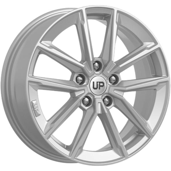 WUP UP104 6.5x17 5*114.3 ET40 DIA67.1 Silver Classic Литой