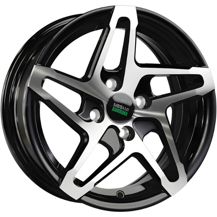 Megami MGM-34 6x14 4*100 ET35 DIA73.1 BFP Литой