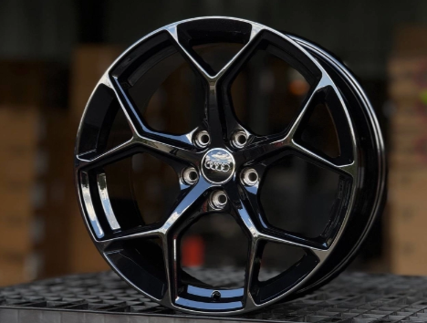 Литые диски AUDI FlowForming GLOSS BLACK 18” 5x112 ET42 8J D66.6