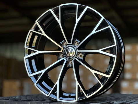 Литые диски Volkswagen FlowForming GLOSS BLACK FACE 17” 5x112 ET38 7.5J D57.1
