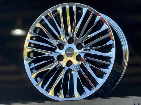 Кованые диски WALD FORGED LX600 / LC300 BLACK VACUME CHROME 22” 6x139.7 ET40 10J D95.1 
