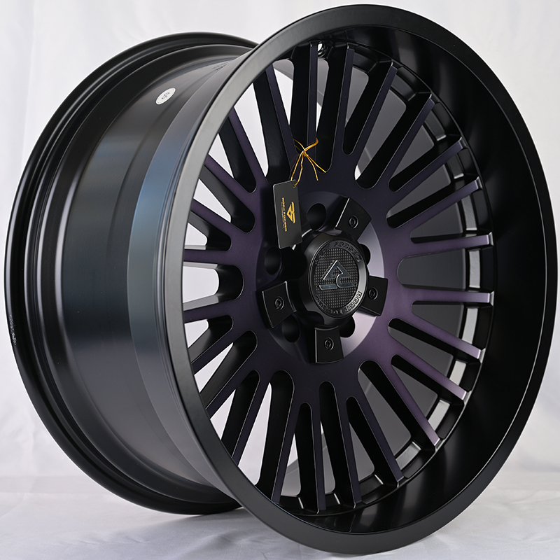 Диски KoKo Kuture YF0456 10.0x20/10x127/135 D87.1 ET-19 Satin Clear Machined