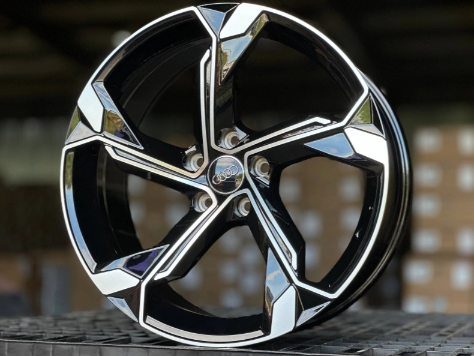 Литые диски Audi FlowForming GLOSS BLACK FACE 19” 5x112 ET35 8.5J D66.6