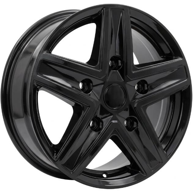N2O V2237 6.5x16 5*130 ET55 DIA78.1 Black Литой