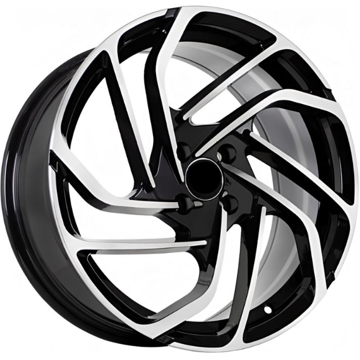FF FBX104 7x16 4*100 ET35 DIA73.1 Black Machined Face Литой