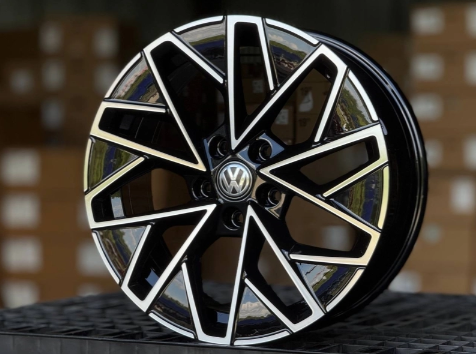 Литые диски Volkswagen FlowForming GLOSS BLACK FACE 17” 5x112 ET35 7J D57.1