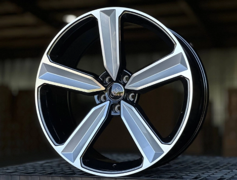 Литые диски AUDI МЕЧИ GLOSS BLACK MILLING 21” 5x112 ET28 9J D66.6