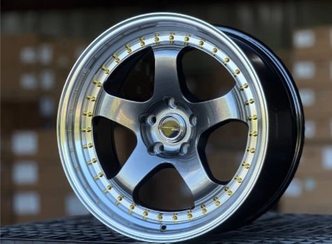 Литые диски WORK VS HYPER BLACK 18” 5x114.3 ET22 9.5J D73.1