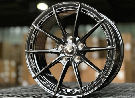 Литые диски WheelForce FlowForming GLOSS BLACK 18” 5x114.3 ET35 8J D73.1