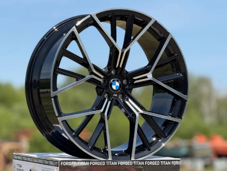 Кованые диски BMW NEW X5/X6/X7 GLOSS BLACK FACE 23” 5x112 ET0 10/11J D66.6