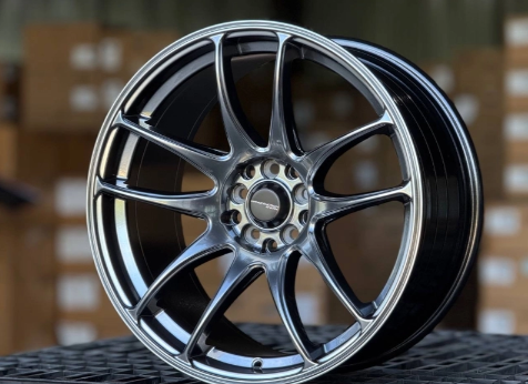 Литые диски WORK CR KIWAMI HYPER BLACK 18” 5x100/114.3 ET35 8.5J D73.1