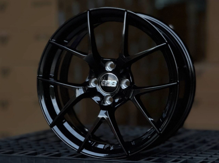 Литые диски BBS F5712 FlowForming 15, 4x100, GLOSS BLACK (ET: 38, DIA: 73.1, W: 7)