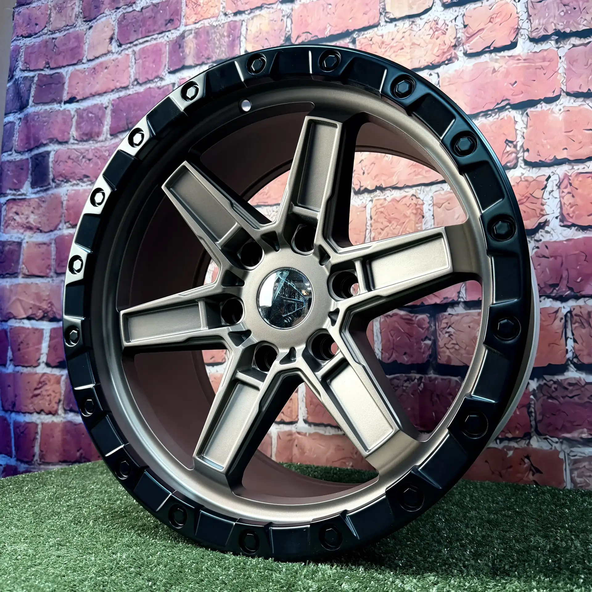 Replica ST WW HX 993 9x18 6x139,7 ET10.0 D106.1 Matt Bronze Black Li