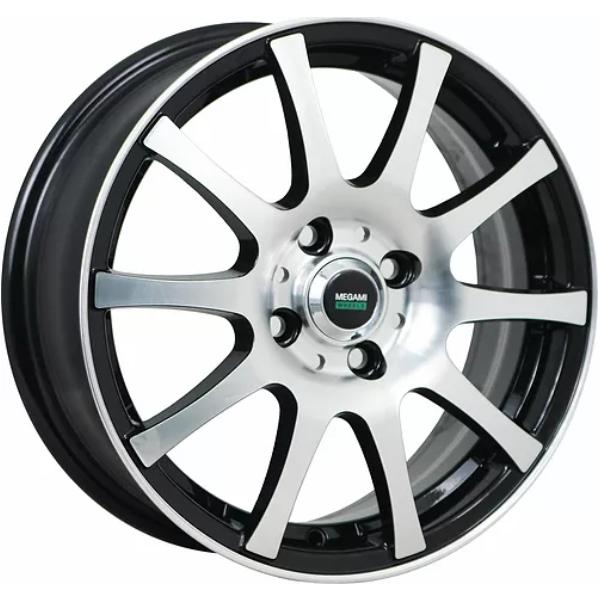 Megami MGM-2 5.5x14 4*100 ET40 DIA57.1 BKF Литой