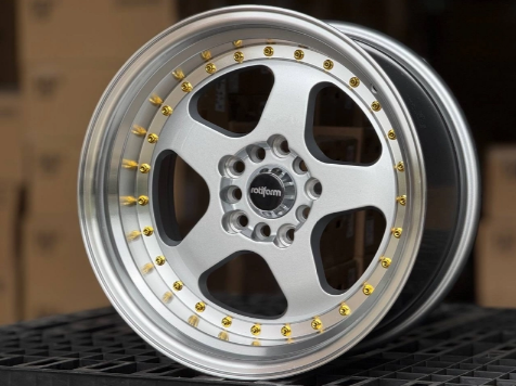 Литые диски Rotiform 6089r SILVER FACE 16” 4x100/114.3 ET15 9J D73.1