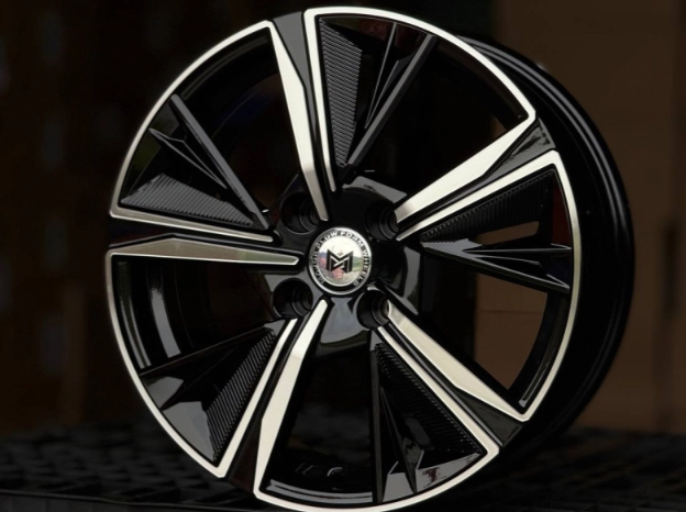 Литые диски PEUGEOT 16, 4X108, GLOSS BLACK FACE (ET: 32, DIA: 65.1, W: 6.5)