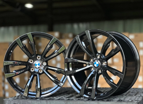 Литые диски BMW 469M FlowForming GLOSS BLACK 20” 5x120 ET37/40 10/11J D74.1