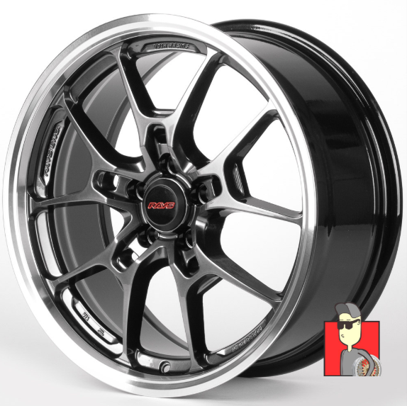 Комплект дисков Rays 17x7.5 et35 5x112 d66.5