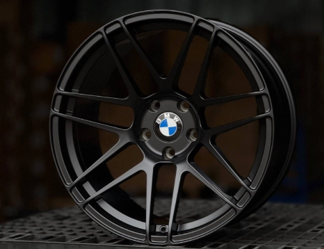 Литые диски BMW CURVA YF7077 FlowForming MATTE BLACK 19” 5x120 ET14/20 9/10J D74.1