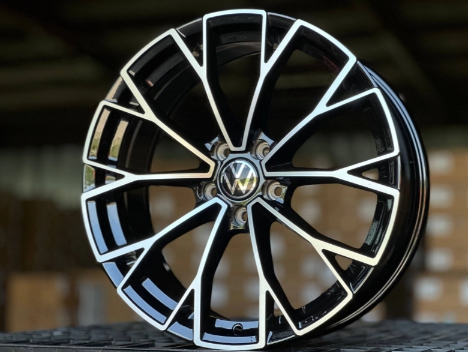 Литые диски Volkswagen FlowForming GLOSS BLACK FACE 19” 5x112 ET38 8J D57.1
