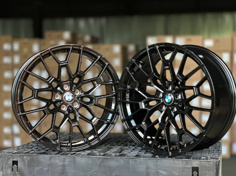BMW H3209F FlowForming GLOSS BLACK 20” 5x112 ET25/35 8.5/9.5J D66.6