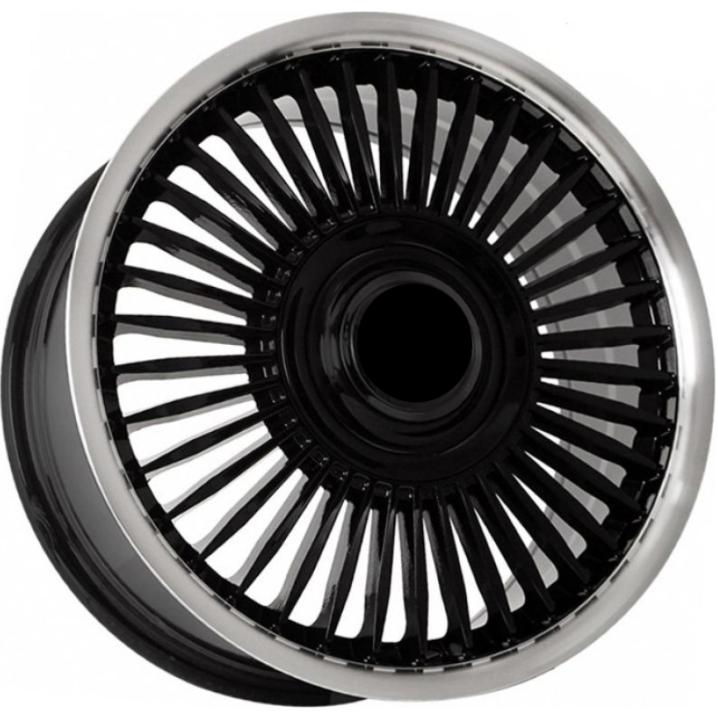 FF REW026 7.5x17 4*100 ET35 DIA73.1 Black Machined Lip Литой