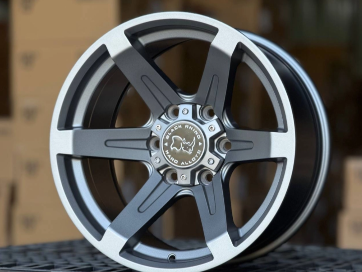 Литые диски Black Rhino 17, 6x139.7, GUNMETAL (ET: -10, DIA: 110.1, W: 9)