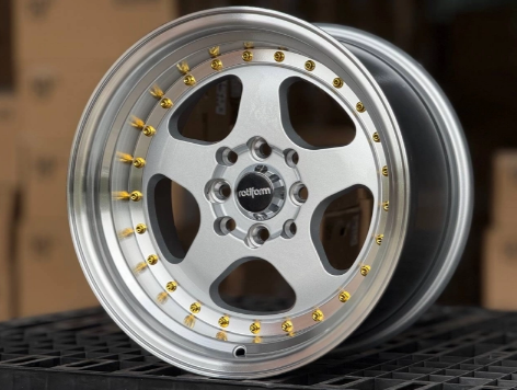 Литые диски Rotiform 5089R SILVER FACE 15” 4x100 ET20 9J D73.1