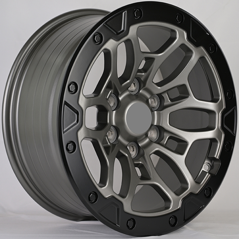 Диски RGW Wheels DH023 9.0x18/6x139,7 D78.1 ET19 Matte Gunmetal With Black Bead Ring