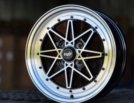 Литые диски WORK EQUIP GLOSS BLACK FACE 14”, сверловка 4x100