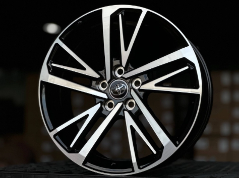 Литые диски Toyota CAMRY FlowForming GLOSS BLACK FACE 18” 5x114.3 ET50 8J D60.1