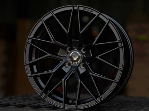 Литые диски Vorsteiner MATTE BLACK 17” 4x100 ET35 7.5J D73.1