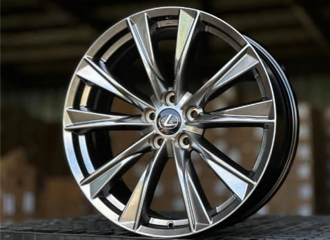 Литые диски Lexus FlowForming HYPER BLACK 19” 5x114.3 ET35 8J D60.1