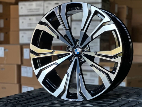 Кованые диски BMW NEW X5/X6/X7 GLOSS BLACK FACE 23” 5x112 ET0 10/11J D66.6