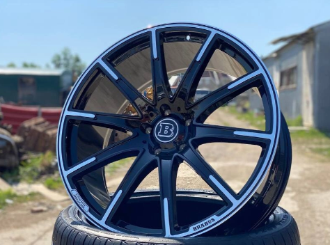 Кованые диски Mercedes-Benz G-Class GLOSS BLACK FACE 24” 5x130 ET0 10J D84.1