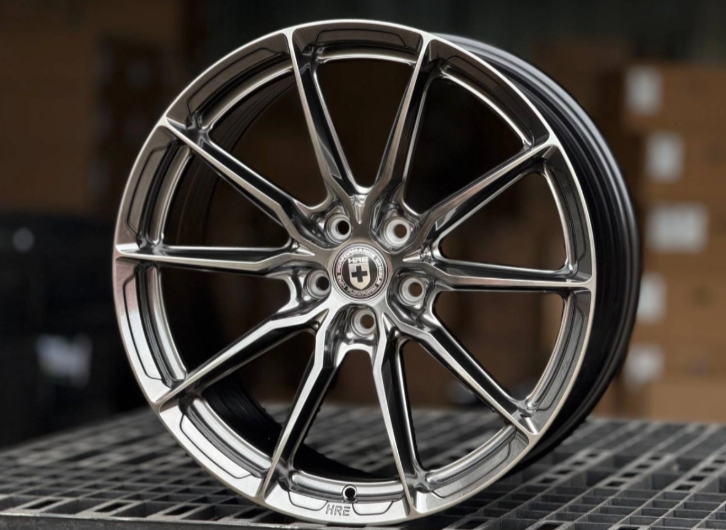 Литые диски HRE P101SC XF066 FlowForming 19, 5X108, HYPER BLACK (ET: 35, DIA: 73.1, W: 8.5)