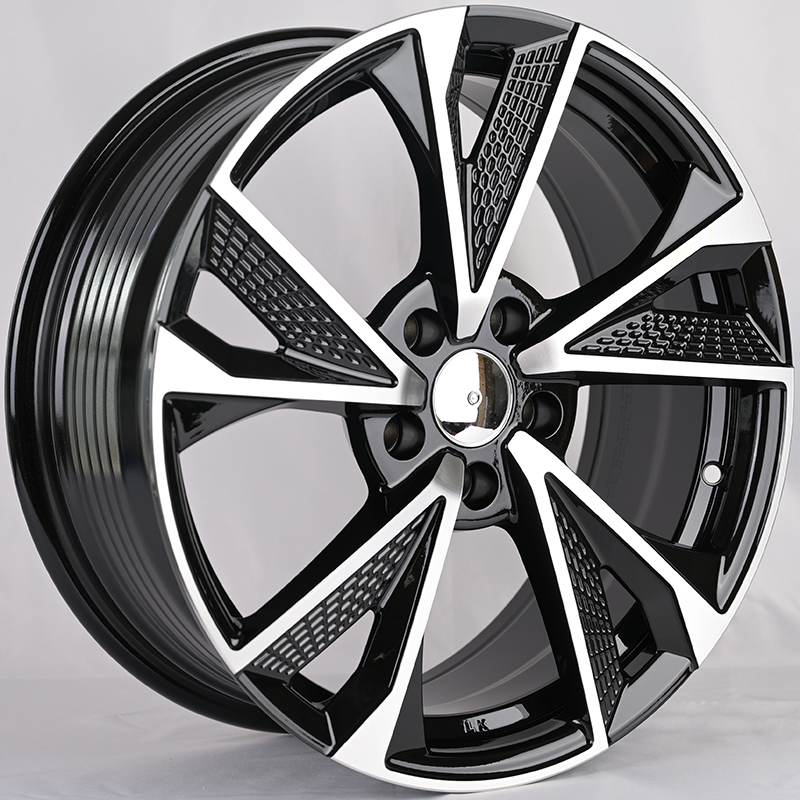 Диски RGW Wheels FC-124 7.5x17/5x108 D73.1 ET35 Gloss Black Machined Face