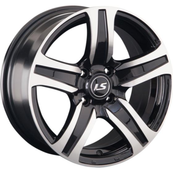 LS 145 6.5x15 5*100 ET38 DIA57.1 BKF Литой
