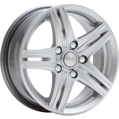 Скад Сити 6x15 4*114.3 ET45 DIA67.1 Алмаз белый Литой