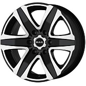 MAK Stone 6 8x18 6*114.3 ET30 DIA66.1 Black mirror Литой