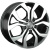 Replay Ki193 6.5x16 5*114.3 ET50 DIA67.1 BKF Литой