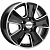 Khomen KHW 1601 6.5x16 5*110 ET45 DIA67.1 Black-FP Литой