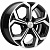 Khomen KHW 1606 6.5x16 5*114.3 ET45 DIA60.1 Black-FP Литой