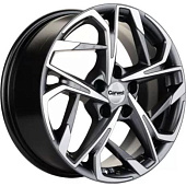 Carwel Цаган 7x17 5*110 ET46 DIA63.3 BL Литой