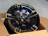Кованые диски BMW XM 250177 GOLD 22” 5x120 ET0 10/11J D66.6
