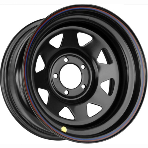 Off Road Wheels Isuzu/Toyota/Nissan 8x18 6*139.7 ET-25 DIA110.1 Black Штампованный